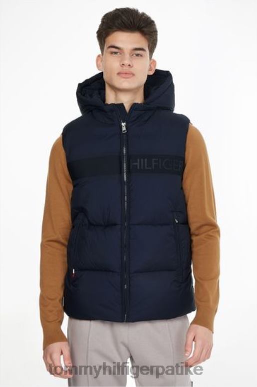 Tommy Hilfiger високо поткровље гилет - 2D0803335 Tommy Hilfiger Srbija плава