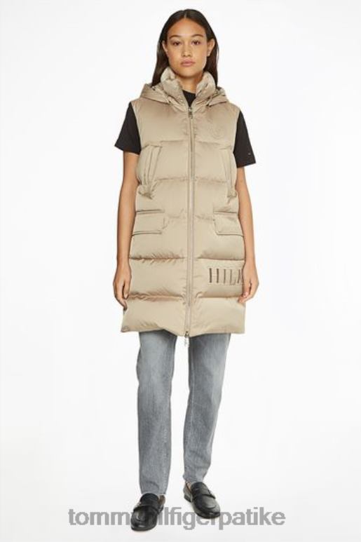 Tommy Hilfiger сатенски доњи гилет - 2D0803409 Tommy Hilfiger Srbija беж