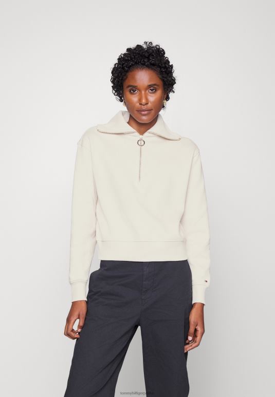 Tommy Hilfiger опуштена удобна дуксерица - 2D0803925 Tommy Hilfiger Srbija бела голубица