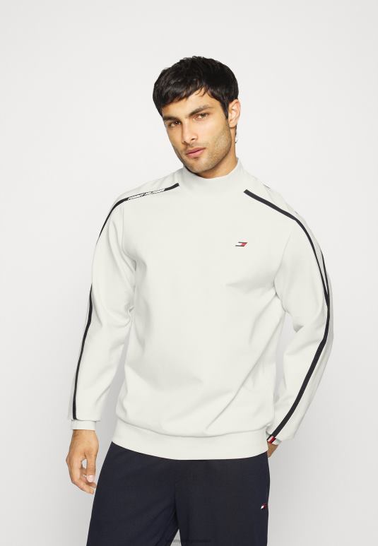 Tommy Hilfiger трим моцк дуксерица силуете врата - 2D0805919 Tommy Hilfiger Srbija слоноваче