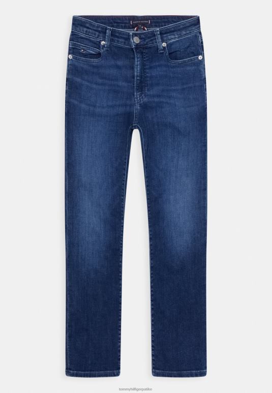 Tommy Hilfiger модерне фармерке равних средњих равних ногавица - 2D0805656 Tommy Hilfiger Srbija ницетопблуе