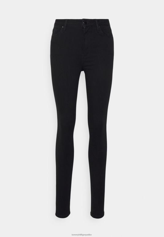 Tommy Hilfiger флек харлем фармерке скинни фит - 2D0807244 Tommy Hilfiger Srbija црни тексас