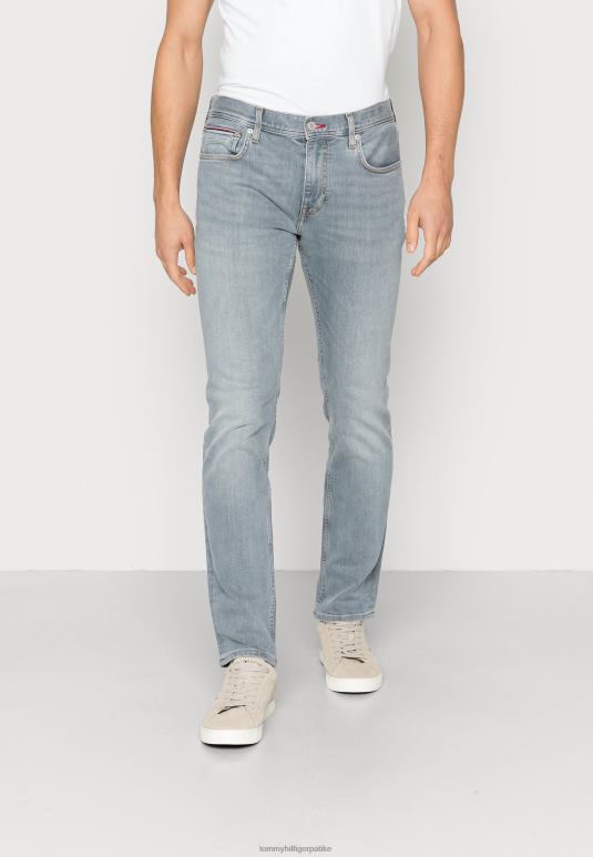 Tommy Hilfiger равне фармерке дентон стр равних ногавица - 2D0808399 Tommy Hilfiger Srbija бор сив