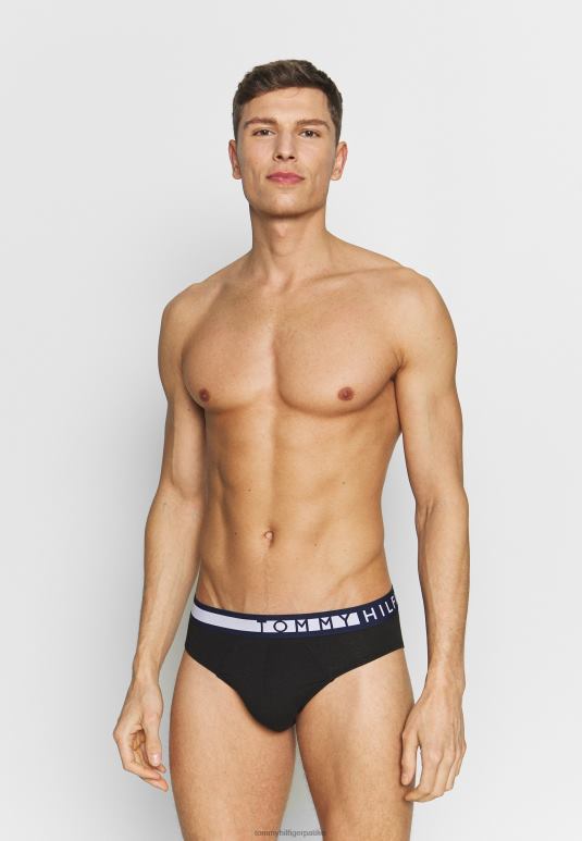 Tommy Hilfiger бриеф 3 паковање гаћица - 2D0808869 Tommy Hilfiger Srbija црна
