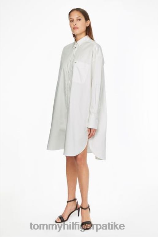 Tommy Hilfiger природна архива кошуља хаљина - 2D0803268 Tommy Hilfiger Srbija бела