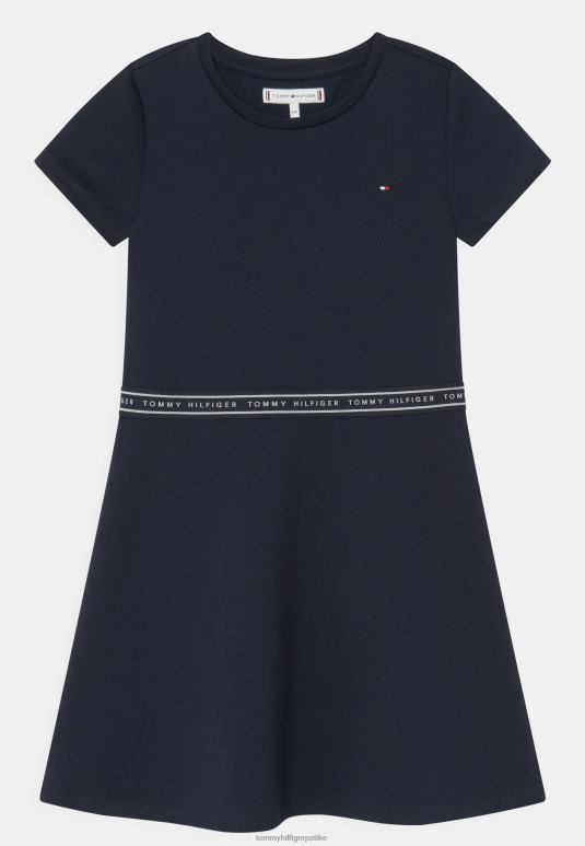 Tommy Hilfiger трака пунто скејтер хаљина хаљина од дреса - 2D0803962 Tommy Hilfiger Srbija пустињско небо