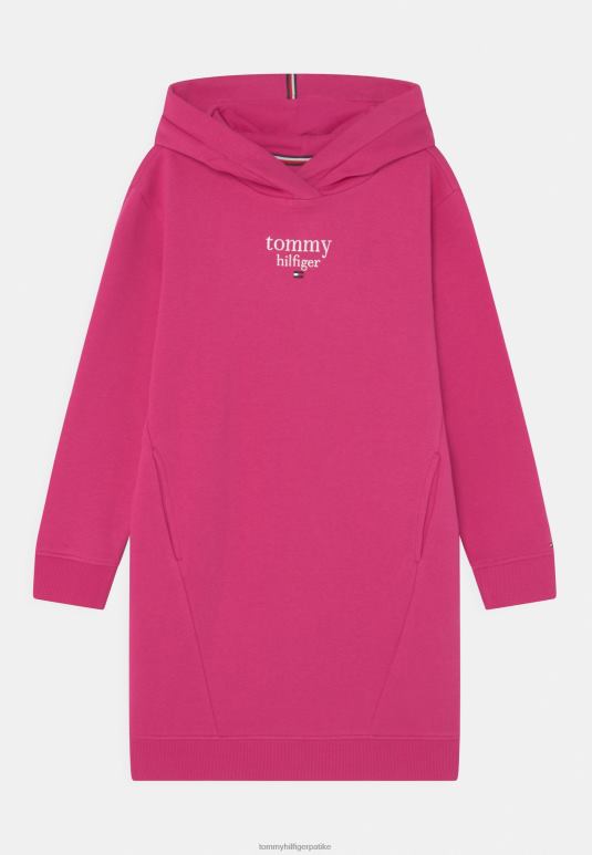 Tommy Hilfiger графичка хаљина дневна хаљина - 2D0804864 Tommy Hilfiger Srbija ексцентрична магента
