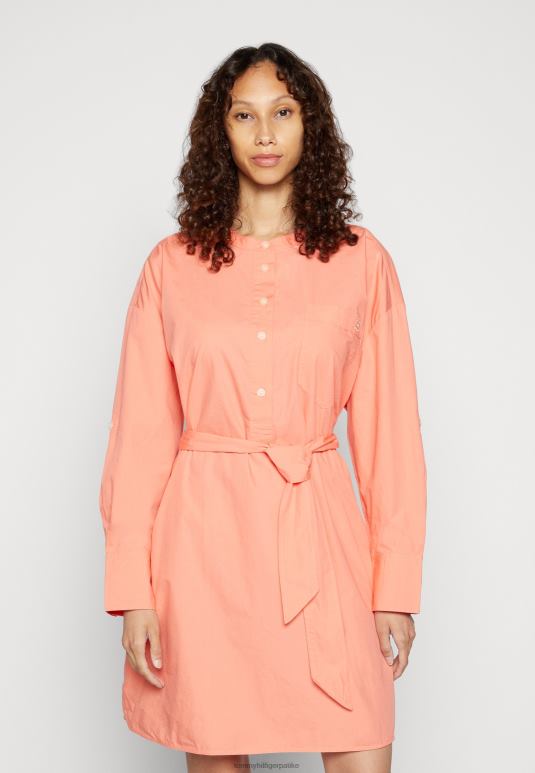 Tommy Hilfiger дневна хаљина - 2D0804977 Tommy Hilfiger Srbija цвет корала