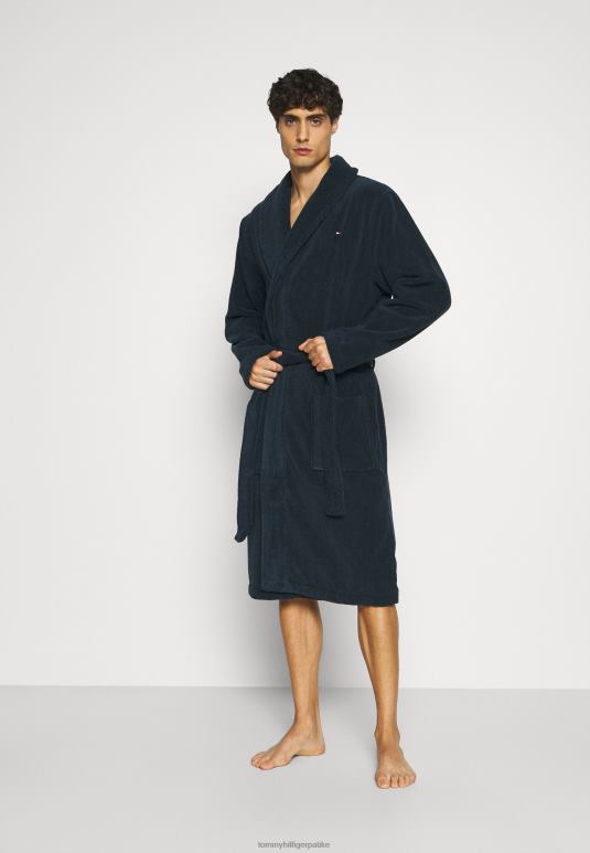 Tommy Hilfiger баде мантил кућни огртач - 2D0807158 Tommy Hilfiger Srbija плава