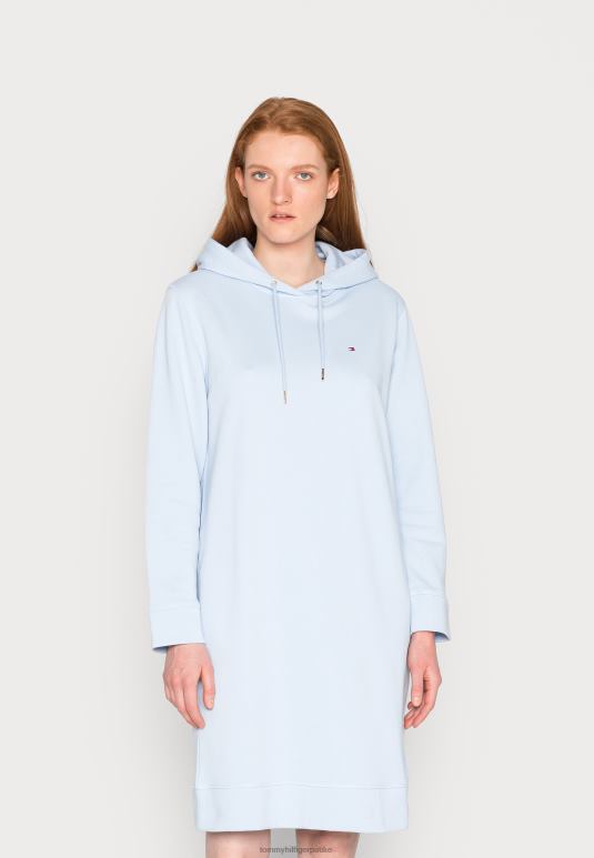 Tommy Hilfiger обична хаљина са капуљачом дневна хаљина - 2D0807454 Tommy Hilfiger Srbija ветровито плаво
