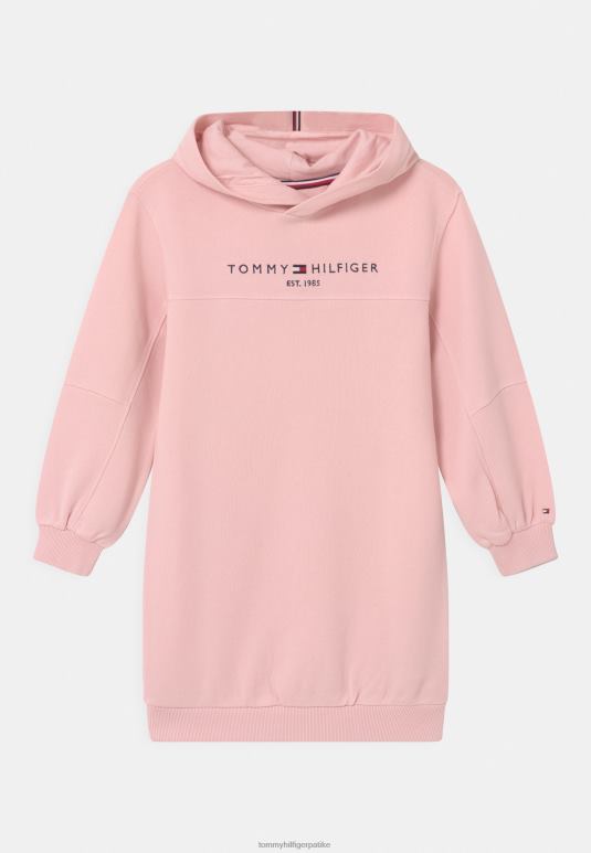 Tommy Hilfiger основна дневна хаљина са капуљачом - 2D0808326 Tommy Hilfiger Srbija нежно розе