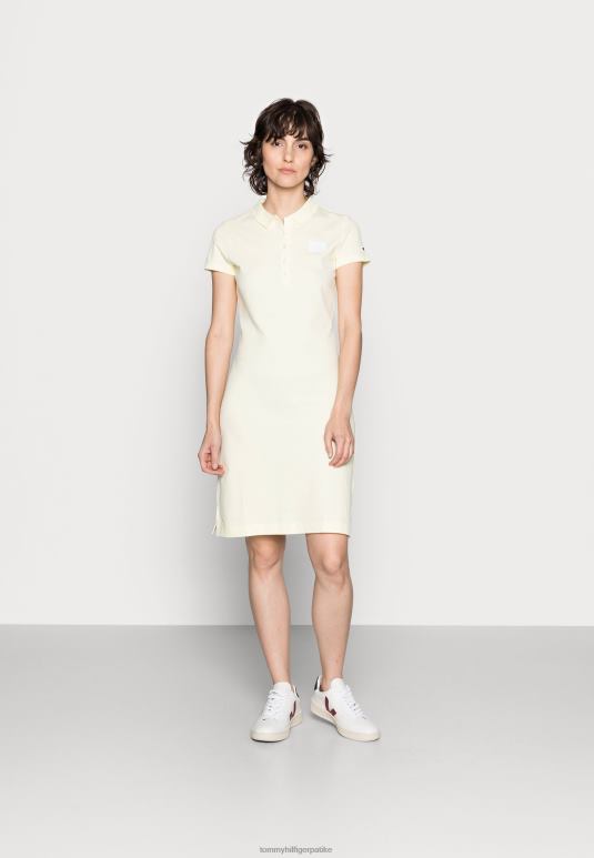 Tommy Hilfiger або слим поло хаљина дневна хаљина - 2D0808470 Tommy Hilfiger Srbija смрзнути лимун