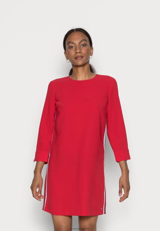 Tommy Hilfiger ангела схифт хаљина до колена - 2D0808531 Tommy Hilfiger Srbija примарно црвено