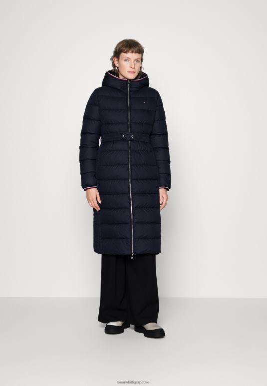 Tommy Hilfiger женски макси зимски капут - 2D0804966 Tommy Hilfiger Srbija пустињско небо