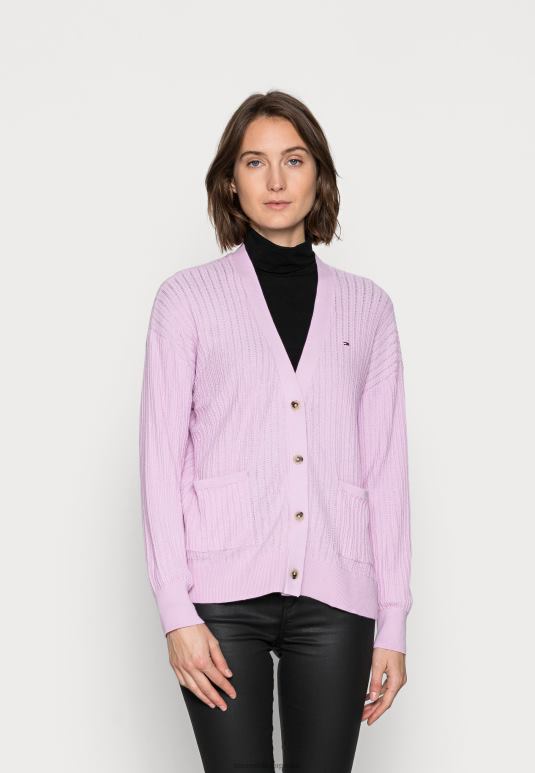Tommy Hilfiger текстурирани опуштени кардиган кардиган в изрез - 2D0807562 Tommy Hilfiger Srbija светлећи јоргован