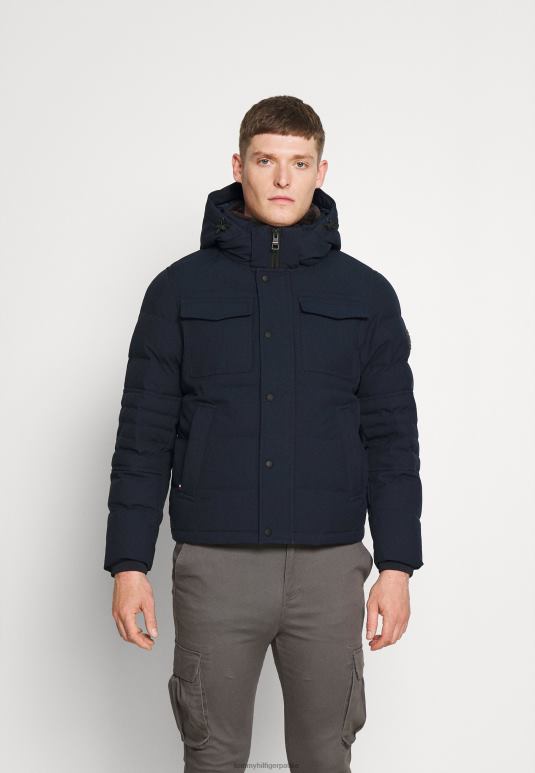 Tommy Hilfiger роцкие утилити бомбер јакна - 2D0807975 Tommy Hilfiger Jakne пустињско небо