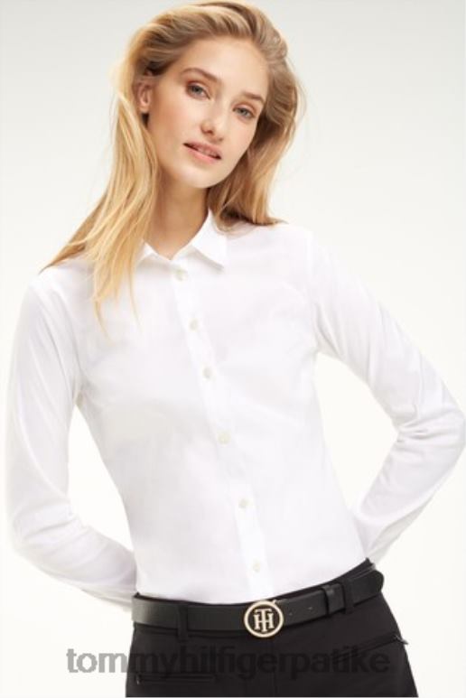 Tommy Hilfiger Херитаге Ами Слим схирт - 2D0802973 Tommy Hilfiger Srbija бела