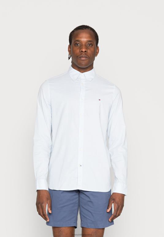 Tommy Hilfiger флекс оксфордска кошуља - 2D0805484 Tommy Hilfiger Srbija мирно плаво
