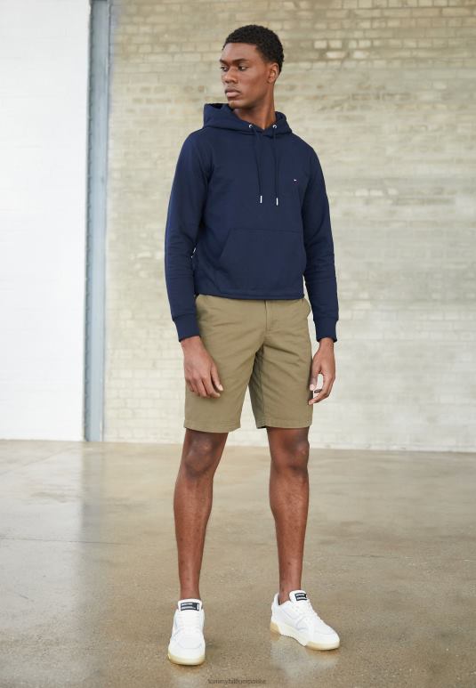 Tommy Hilfiger харлем шортс са појасом - 2D0803947 Tommy Hilfiger Srbija избледели војнички