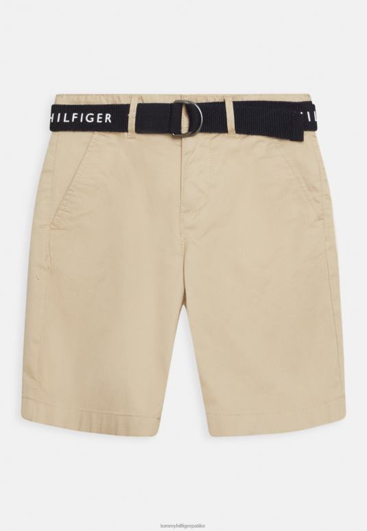 Tommy Hilfiger шортс од џинса са основним појасом - 2D0805712 Tommy Hilfiger Srbija песак