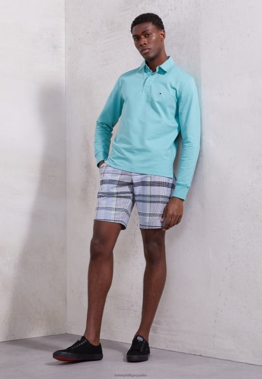 Tommy Hilfiger харлем мадрас шорц - 2D0806312 Tommy Hilfiger Srbija узвишено плаво