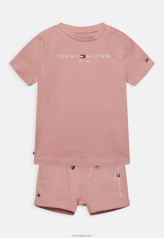 Tommy Hilfiger шортс за бебе - - 2D0808067 Tommy Hilfiger Srbija розе