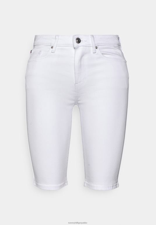 Tommy Hilfiger венецијанске бермуде тексас шорц - 2D0808224 Tommy Hilfiger Srbija оптичка бела