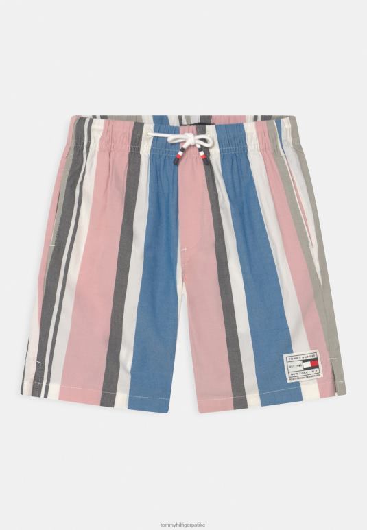 Tommy Hilfiger шортс са ретро тракама - 2D0808763 Tommy Hilfiger Srbija бела