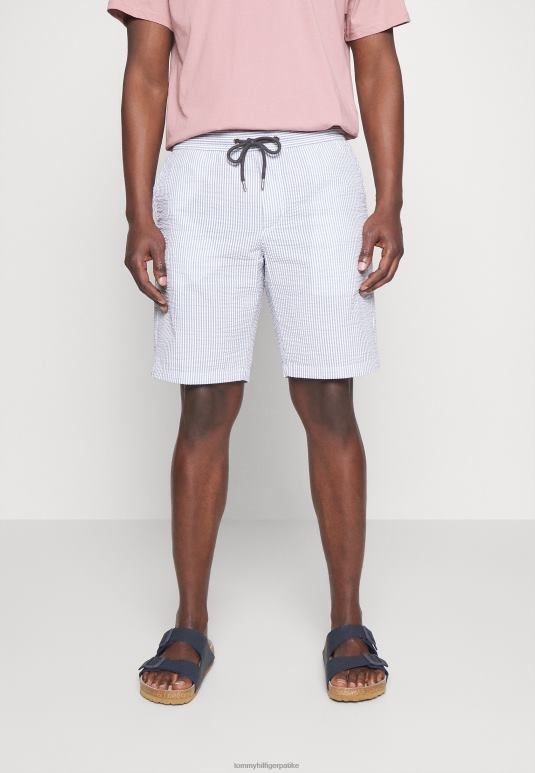 Tommy Hilfiger харлем шортс са тракама Итхаца - 2D0808797 Tommy Hilfiger Srbija угљен плава
