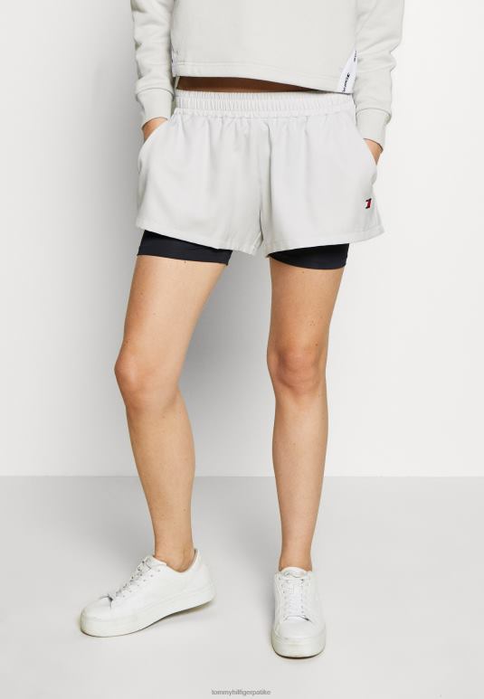 Tommy Hilfiger кратке спортске панталоне 2-у-1 - 2D0808742 Tommy Hilfiger Srbija сива