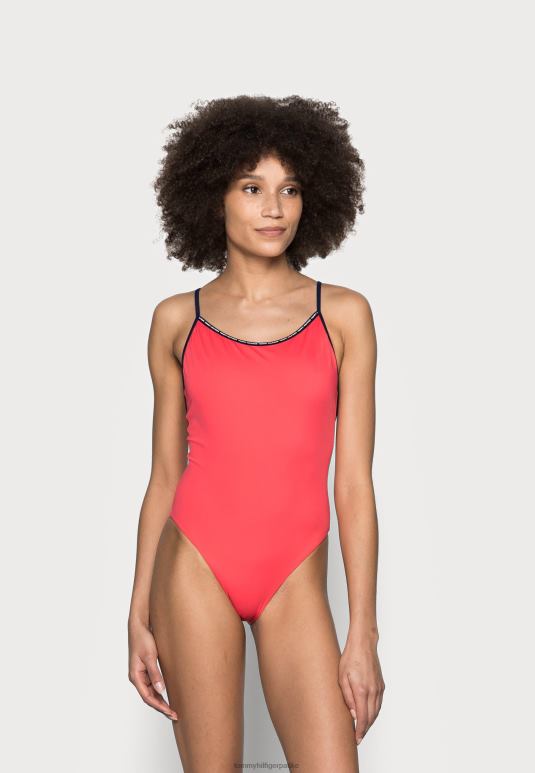 Tommy Hilfiger залепите једноделни купаћи костим - 2D0808384 Tommy Hilfiger Srbija блистави кармин