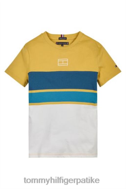 Tommy Hilfiger мајица са пругама за рагби - 2D0803251 Tommy Hilfiger Srbija жута