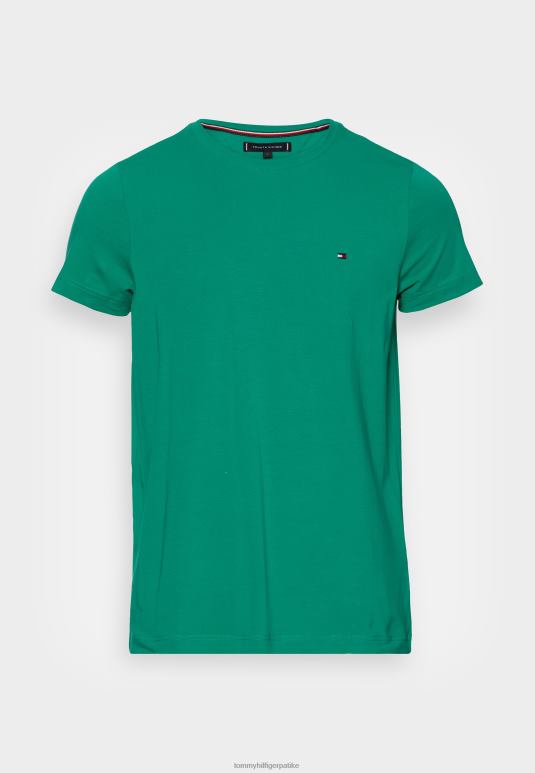 Tommy Hilfiger основна мајица - 2D0804155 Tommy Hilfiger Srbija двориште зелено