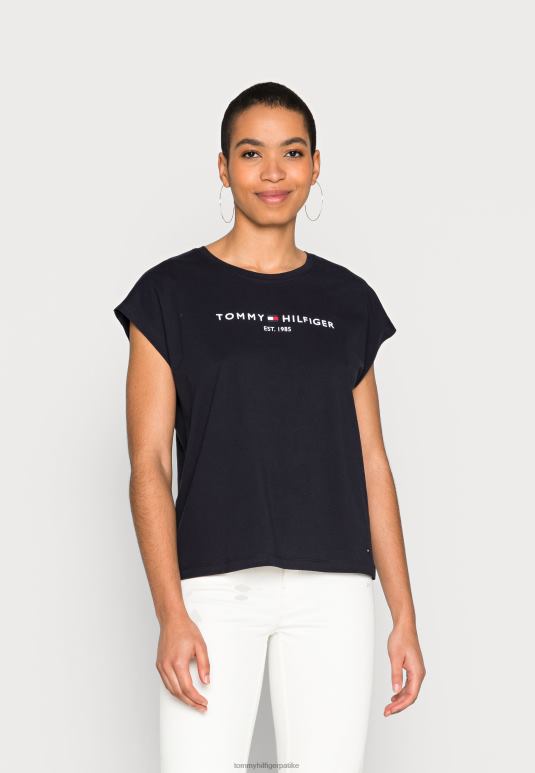 Tommy Hilfiger мајица са отвореним штапићем - 2D0804219 Tommy Hilfiger Srbija пустињско небо