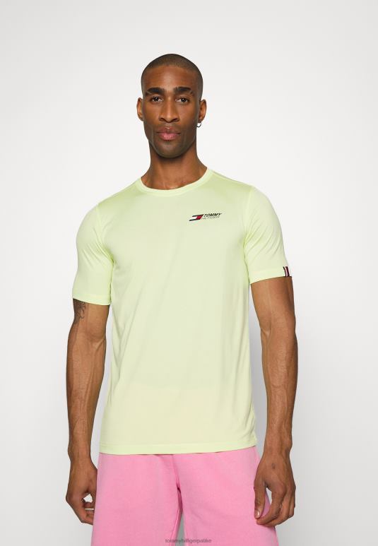 Tommy Hilfiger Ессентиалс траининг биг лого спортска мајица - 2D0805446 Tommy Hilfiger Srbija смрзнути цитруси