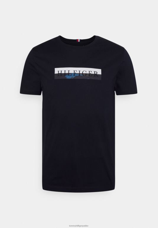 Tommy Hilfiger мајица са цамо графиком - 2D0807681 Tommy Hilfiger Srbija пустињско небо