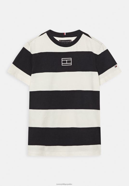 Tommy Hilfiger мајица са штампом на рагби пруге - 2D0808307 Tommy Hilfiger Srbija трака пустињског неба