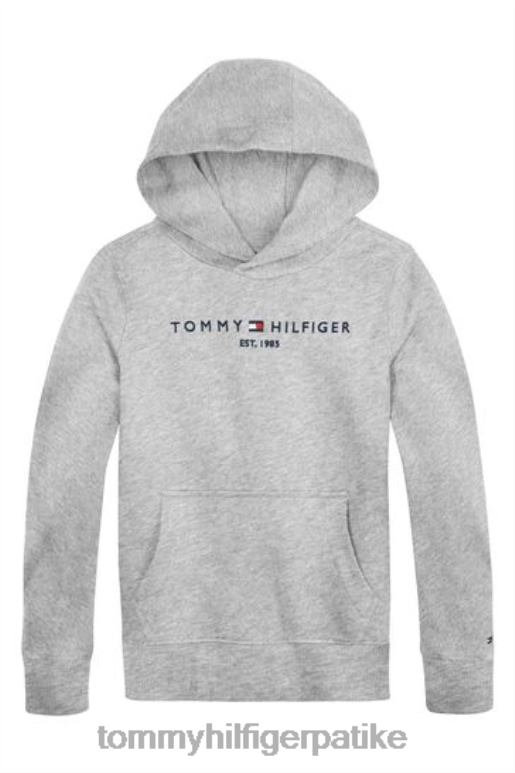 Tommy Hilfiger есенцијална дуксерица - 2D0802993 Tommy Hilfiger Clothing сива