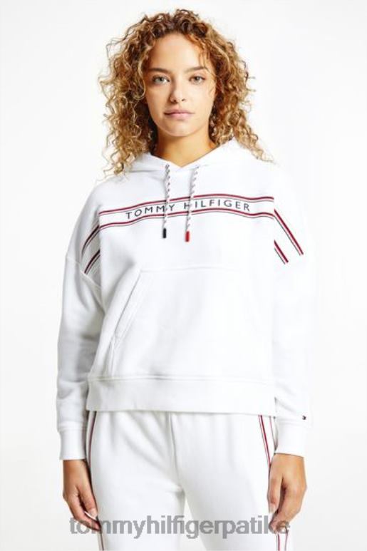 Tommy Hilfiger класична дуксерица - 2D0803384 Tommy Hilfiger Clothing бела