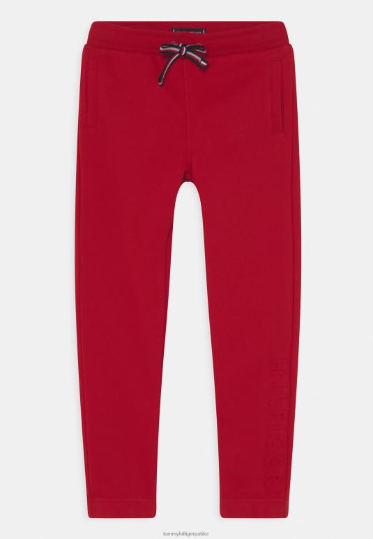 Tommy Hilfiger рељефне панталоне - 2D0808448 Tommy Hilfiger Srbija дубоко гримизно