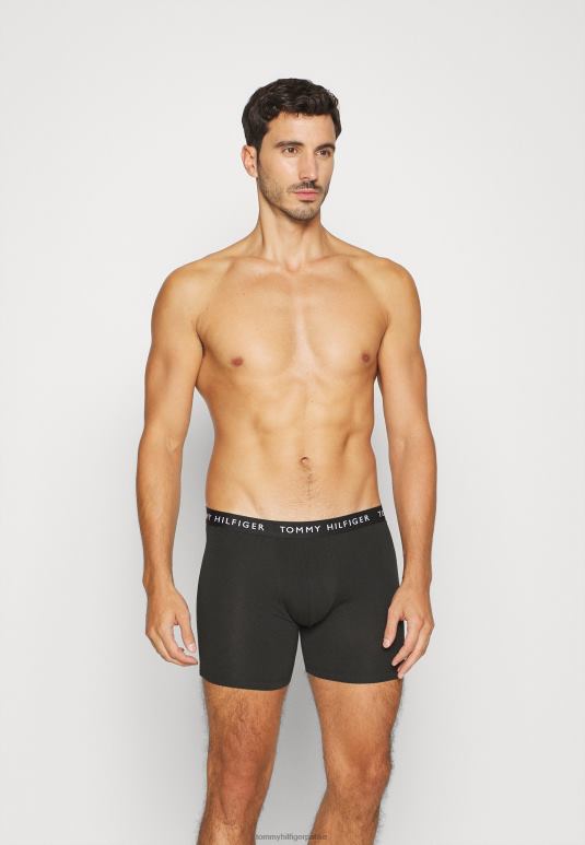 Tommy Hilfiger боксерице 3 панталоне - 2D0808846 Tommy Hilfiger Srbija црно/сублунарно/бело