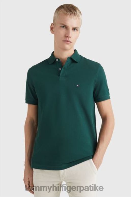 Tommy Hilfiger Обична поло мајица из 1985 - 2D0803510 Tommy Hilfiger Srbija зелена