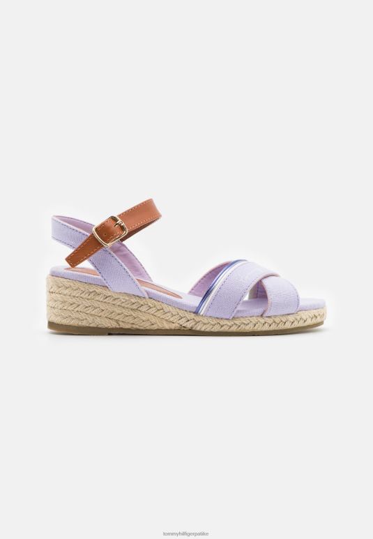 Tommy Hilfiger сандале - 2D0808620 Tommy Hilfiger Srbija лила/дуван