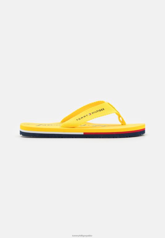 Tommy Hilfiger сандале са т-баром - 2D0808699 Tommy Hilfiger Srbija жута
