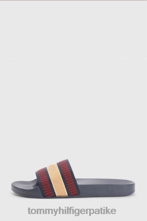 Tommy Hilfiger слајдова са потписом траке - 2D0803627 Tommy Hilfiger Srbija плава