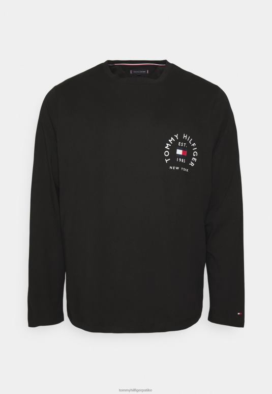 Tommy Hilfiger флаг арцх мајица дугих рукава - 2D0805151 Tommy Hilfiger Srbija црна