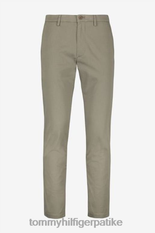 Tommy Hilfiger блеецкер цхинос са штампаном структуром - 2D0803337 Tommy Hilfiger Clothing зелена