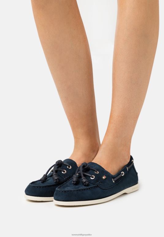 Tommy Hilfiger женске ципеле за чамце - 2D0807317 Tommy Hilfiger Shoes пустињско небо