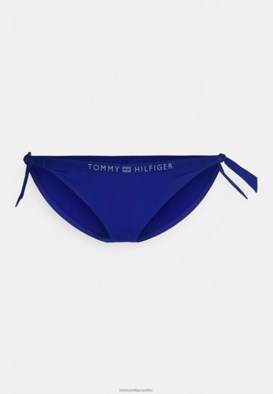 Tommy Hilfiger дрски доњи део бикинија са бочним везама - 2D0804633 Tommy Hilfiger Clothing ултра плава