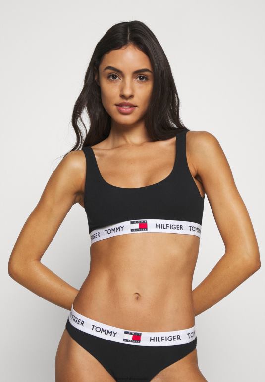 Tommy Hilfiger бралетте бустиер - 2D0806808 Tommy Hilfiger Clothing црна